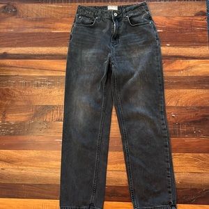 We The Free black washed jeans, size 27
